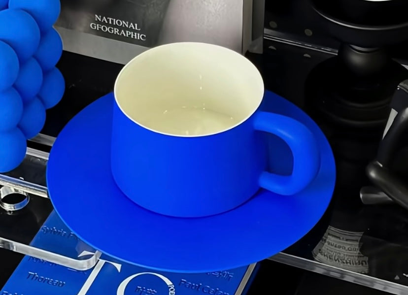 Enhance Every Sip of Coffee with Elegance – The Perfect Choice of the 16K Ideal Blue Coffee Cup