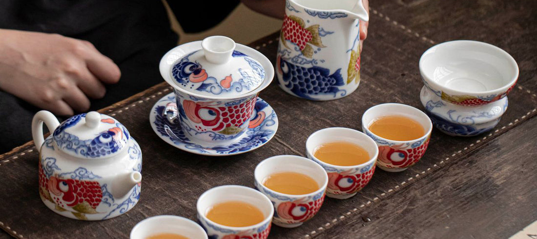 Discovering the Art of Chinese Porcelain Tea Sets: An American Perspective