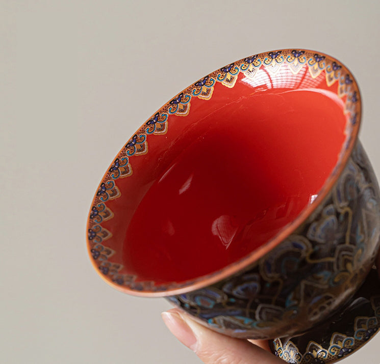 Enamel teacup - tangvase