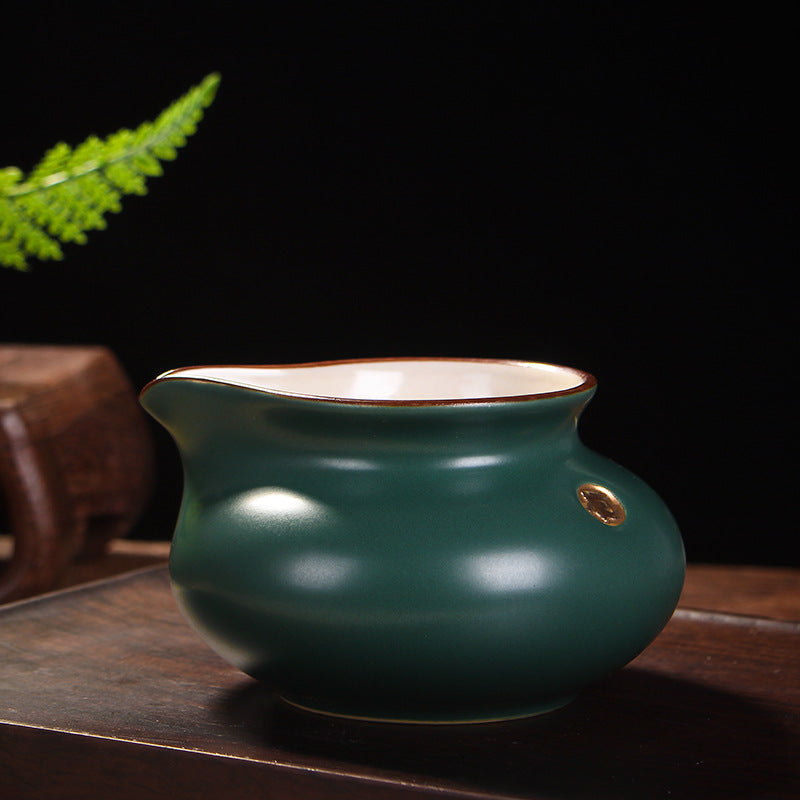 Peacock Green Ceramic Tea Set - tangvase