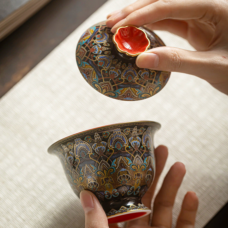 Enamel teacup - tangvase