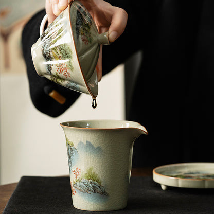 Sancai tea cup - tangvase